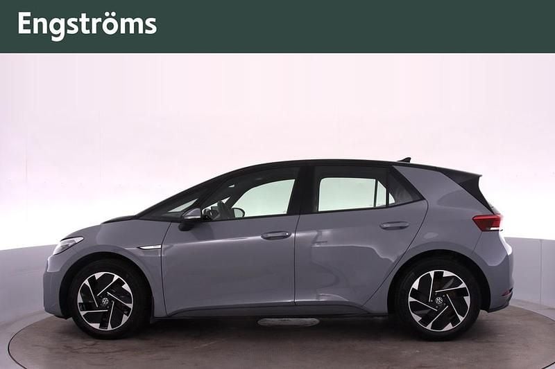 Begagnad VW ID.3 Pro 150 kW (204 HK) 2022 Grå Halvkombi