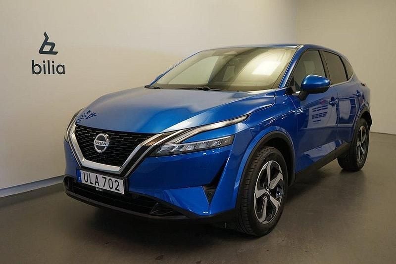 Blå Begagnad 2021 Nissan Qashqai N-Connecta SUV | 239 500 kr (Marknadspris) - Bild 1/3
