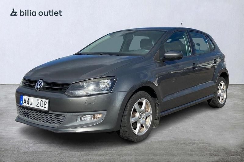 Mörkgrå (mgrå) Begagnad 2010 VW Polo Halvkombi | 35 000 kr (Superpris) - Bild 1/4