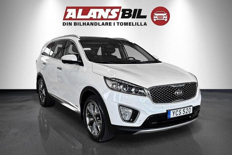 Vit Begagnad 2016 Kia Sorento SUV | 174 000 kr (Marknadspris) - Bild 1/4
