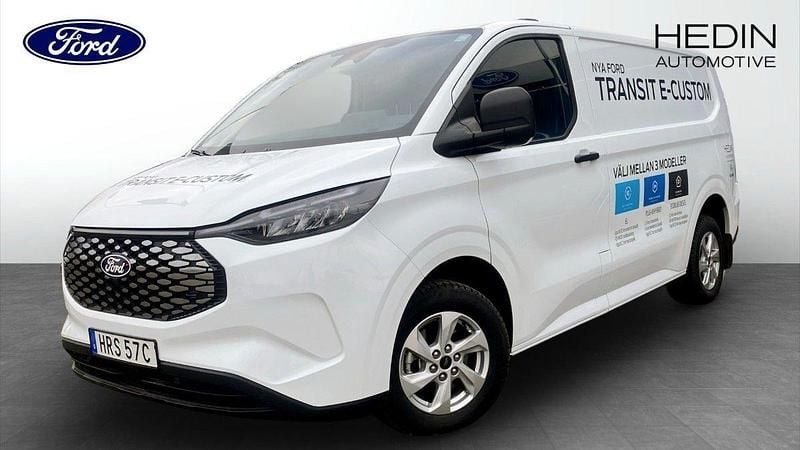 Vit (white) Ny 2024 Ford E-Transit Trend Van | 587 375 kr (Bra pris) - Bild 1/4
