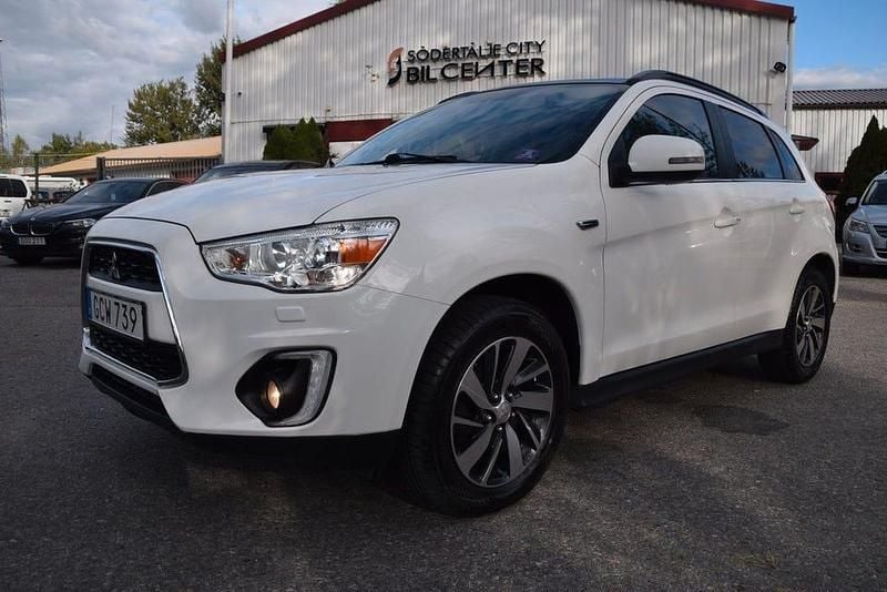 Vit Begagnad 2015 Mitsubishi ASX SUV | 119 900 kr (Marknadspris) - Bild 1/4