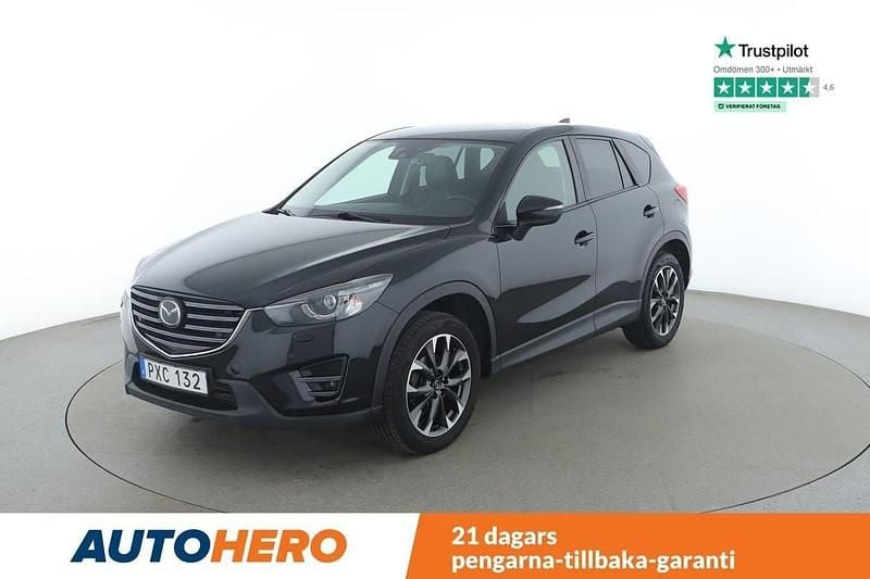 Svart Begagnad 2016 Mazda CX-5 SUV | 166 000 kr (Marknadspris) - Bild 1/4