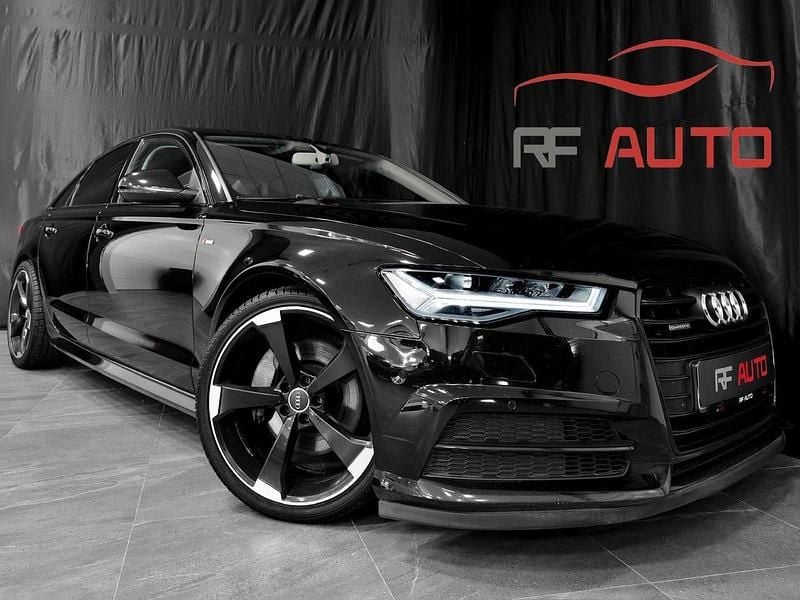 Svart Begagnad 2015 Audi A6 S-Line Sedan | 214 900 kr (Marknadspris) - Bild 1/4