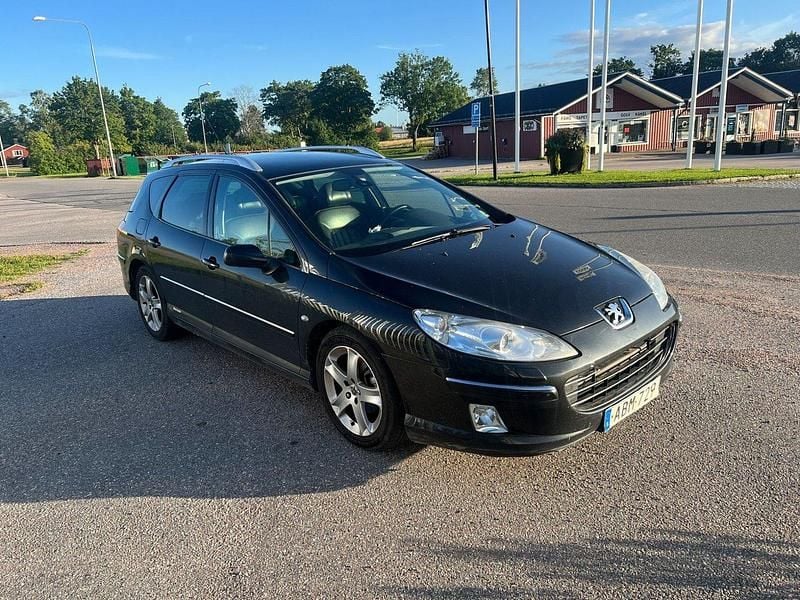 Svart Begagnad 2007 Peugeot 407 Kombi | 25 900 kr (Marknadspris) - Bild 1/4