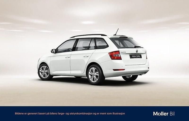 Begagnad Skoda Fabia 95 HK (69 kW) 2019 Vit Kombi