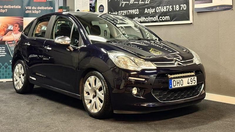 Begagnad Citroën C3 92 HK (67 kW) 2013 Blå Halvkombi