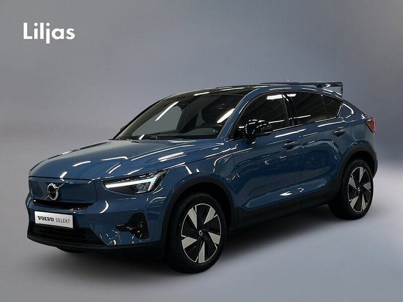 Blå Begagnad 2023 Volvo C40 Ultimate SUV | 449 000 kr - Bild 1/3
