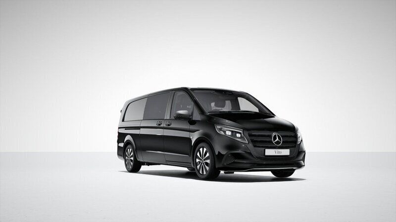 Svart Ny 2024 Mercedes Vito Minibuss | 748 750 kr (Dyr) - Bild 1/4