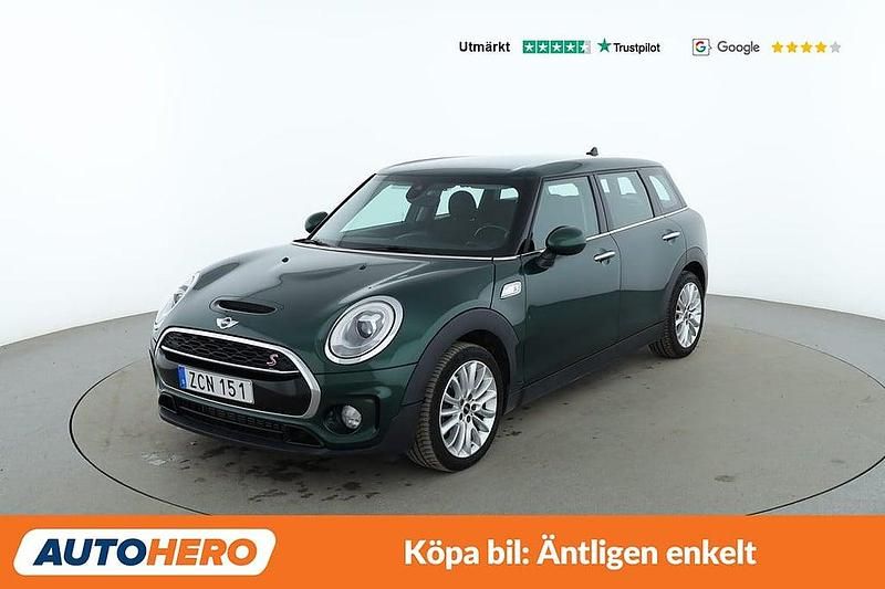 Grön Begagnad 2017 Mini Cooper S Clubman Salt Kombi | 175 000 kr (Marknadspris) - Bild 1/4