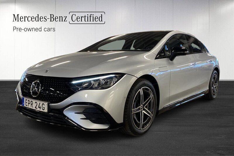 Silver Begagnad 2024 Mercedes EQE350 AMG Sedan | 629 000 kr (Superpris) - Bild 1/4