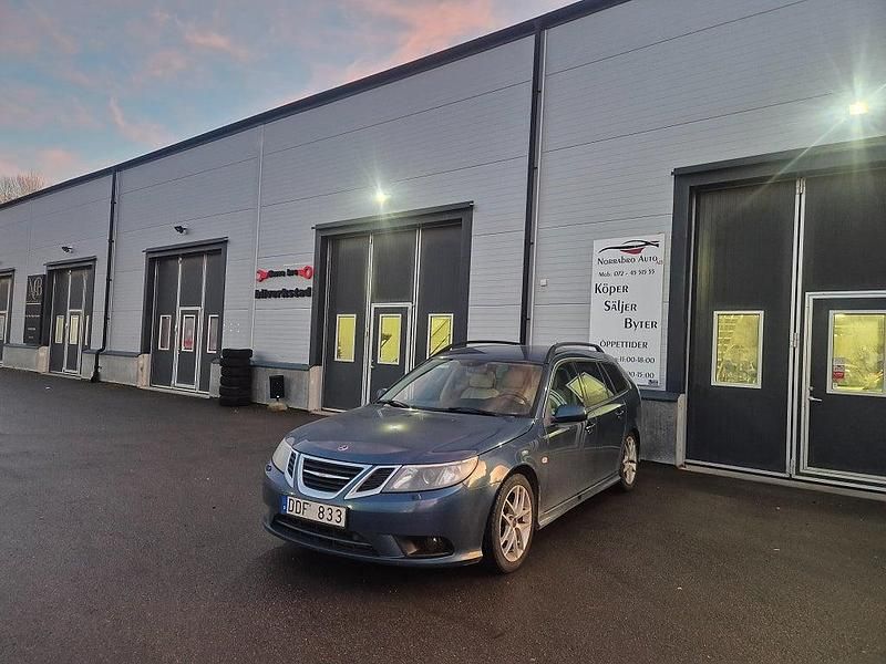 Blå Begagnad 2007 Saab 9-3 Vector Kombi | 34 900 kr (Bra pris) - Bild 1/4