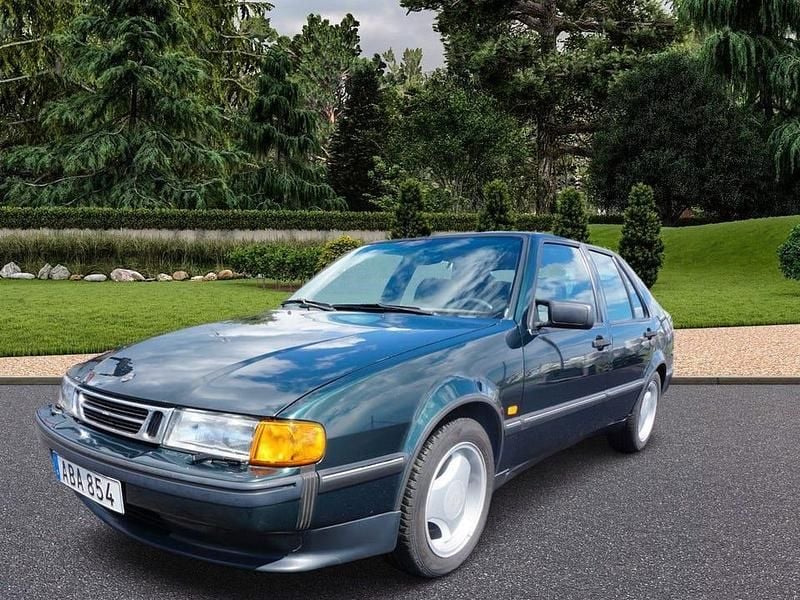 Begagnad Saab 9000 Aero 150 HK (110 kW) 1997 Grön Sedan