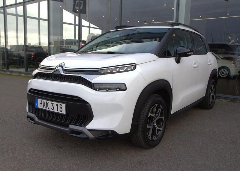 Vit Begagnad 2024 Citroën C3 Aircross Shine SUV | 189 000 kr (Bra pris) - Bild 1/4