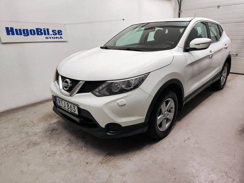 Vit Begagnad 2014 Nissan Qashqai SUV | 129 500 kr (Dyr) - Bild 1/4