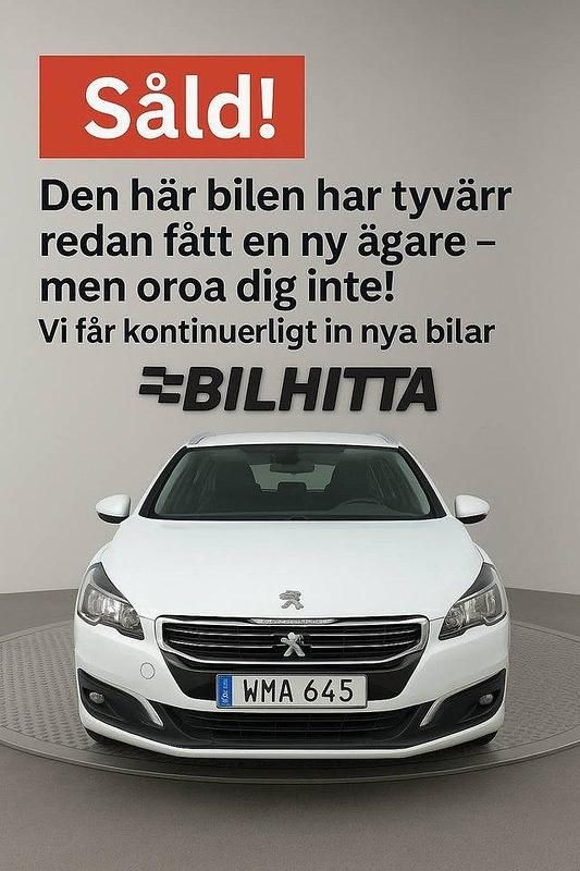 Vit Begagnad 2015 Peugeot 508 Kombi | 69 000 kr (Marknadspris) - Bild 1/4