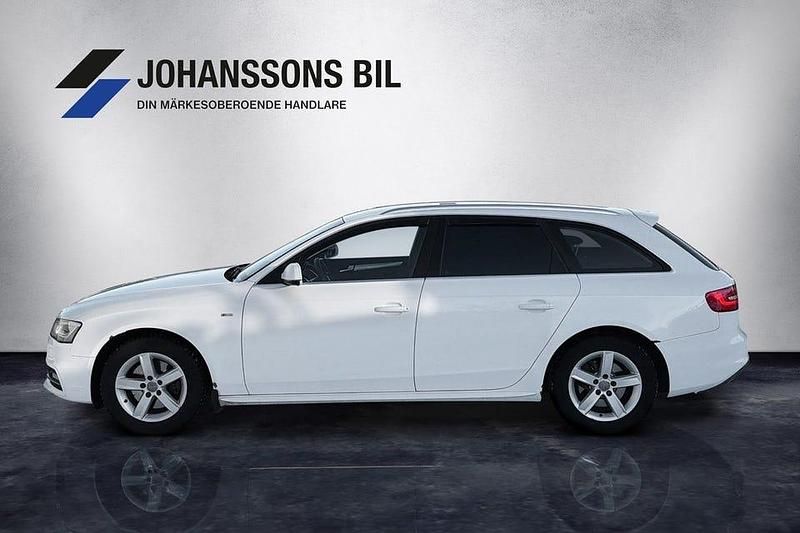 Begagnad Audi A4 S-Line 150 HK (110 kW) 2015 Vit Kombi