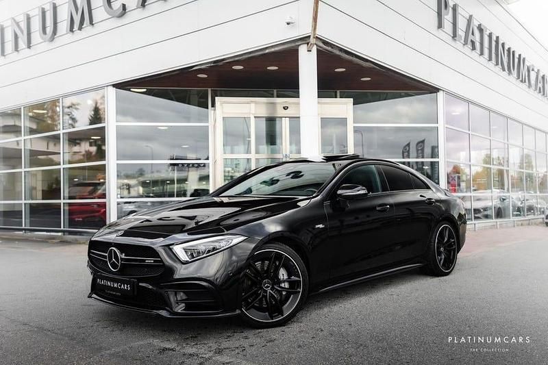 Obsidian svart Begagnad 2019 Mercedes CLS53 AMG AMG Edition 1 Sportkupé | 599 000 kr - Bild 1/4