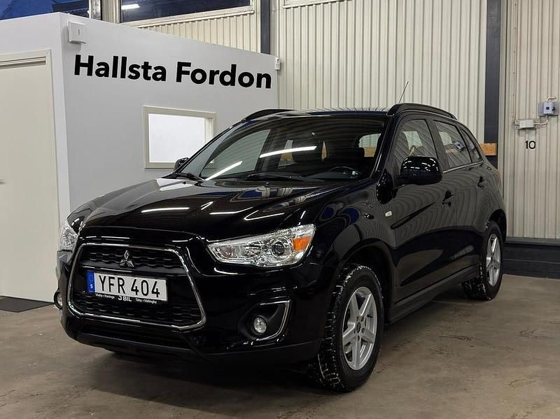 Svart Begagnad 2016 Mitsubishi ASX Plus SUV | 144 900 kr (Marknadspris) - Bild 1/4