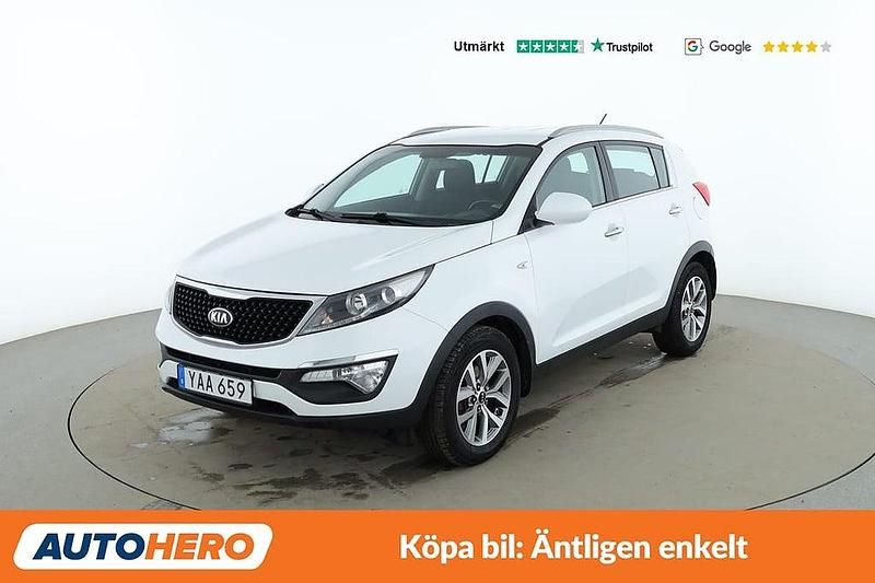 Begagnad Kia Sportage Attract 136 HK (100 kW) 2015 Vit SUV