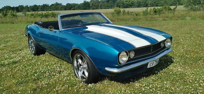 Mörkblå Begagnad 1967 Chevrolet Camaro Cab | 499 000 kr - Bild 1/4