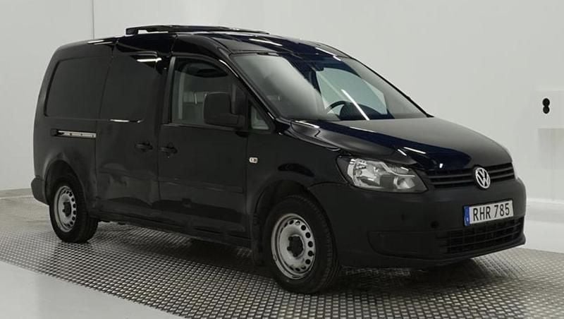 Svart Begagnad 2012 VW Caddy Maxi Minibuss | 85 000 kr (Dyr) - Bild 1/4
