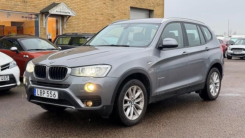 Begagnad BMW X3 191 HK (140 kW) 2015 Grå SUV