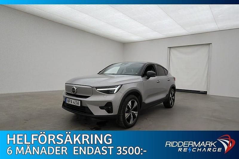 Silver Begagnad 2022 Volvo C40 SUV | 339 800 kr (Bra pris) - Bild 1/3