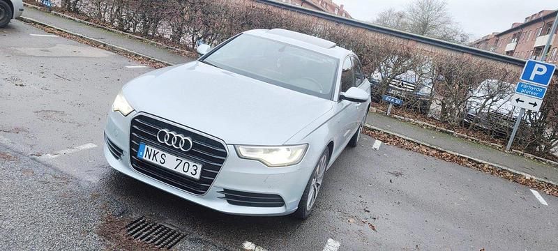 Silver Begagnad 2012 Audi A6 Sport Sedan | 165 000 kr - Bild 1/4