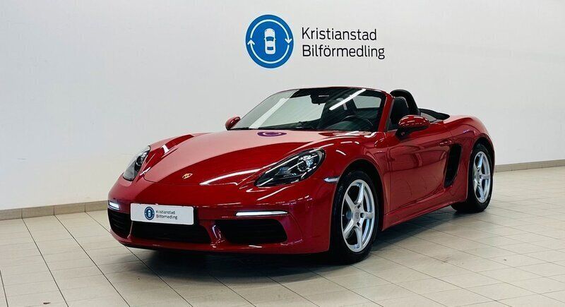 Röd Begagnad 2019 Porsche 718 Boxster Cab | 659 900 kr (Bra pris) - Bild 1/4