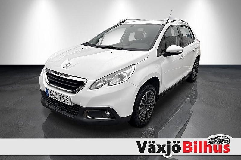 Vit Begagnad 2014 Peugeot 2008 SUV | 59 900 kr (Lite dyr) - Bild 1/4