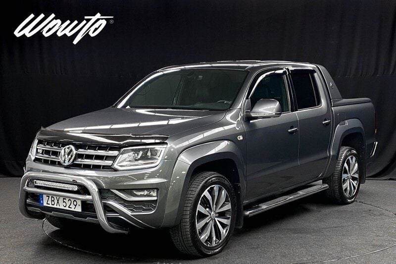 Grå Begagnad 2019 VW Amarok Aventura Pickup | 559 800 kr (Dyr) - Bild 1/3