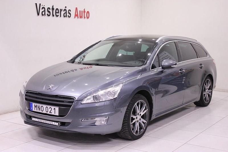 Grå Begagnad 2014 Peugeot 508 SW Kombi | 74 900 kr (Marknadspris) - Bild 1/4
