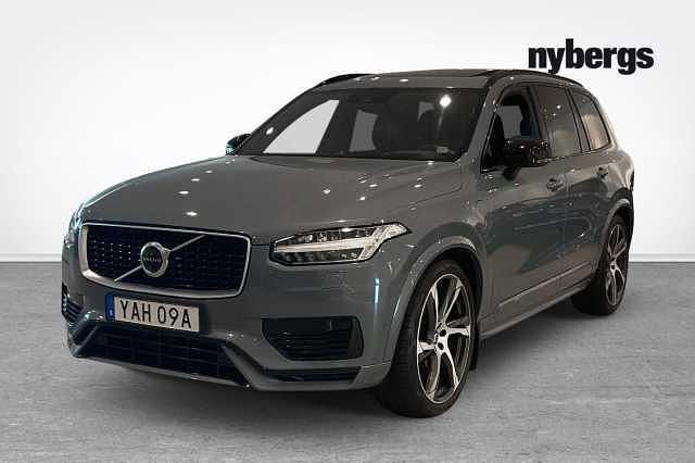 Grå Begagnad 2019 Volvo XC90 R-Design SUV | 509 000 kr (Lite dyr) - Bild 1/4