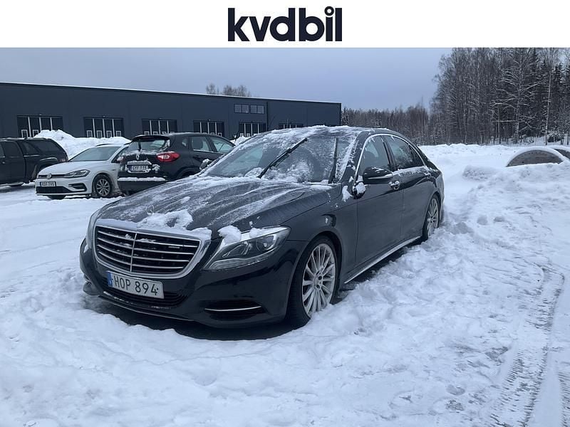 Svart Begagnad 2015 Mercedes S350 Sedan | 249 000 kr - Bild 1/2