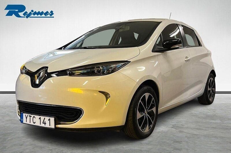 Vit Begagnad 2017 Renault Zoe Intens Halvkombi | 69 100 kr (Bra pris) - Bild 1/4