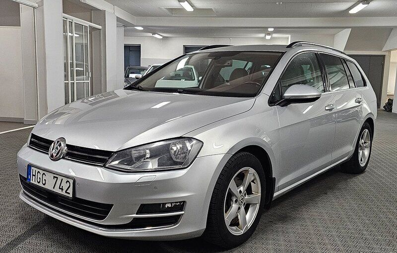 Silver Begagnad 2013 VW Golf VII GT Kombi | 109 900 kr (Lite dyr) - Bild 1/4