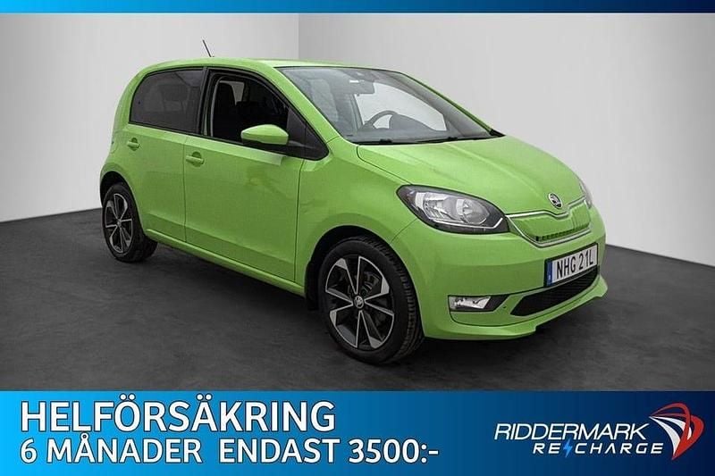 Begagnad Skoda Citigo-e IV 61 kW (83 HK) 2020 Grön Halvkombi