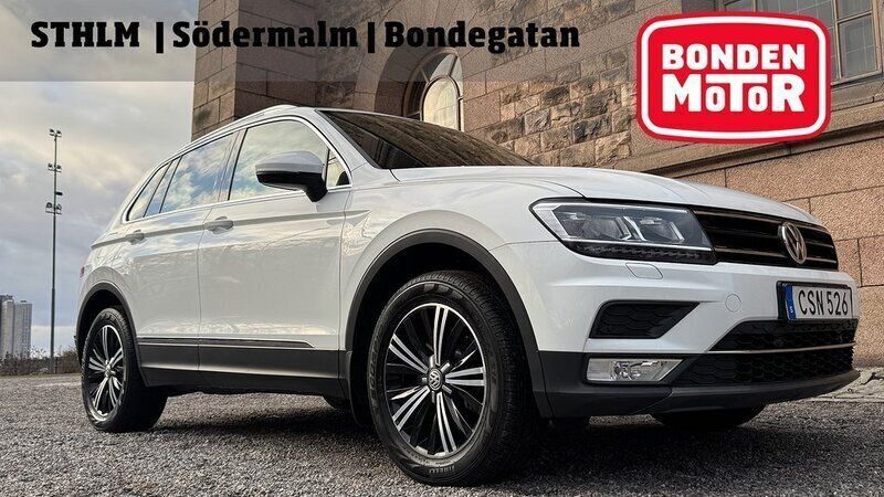 Vit Begagnad 2017 VW Tiguan GT SUV | 219 000 kr (Bra pris) - Bild 1/4