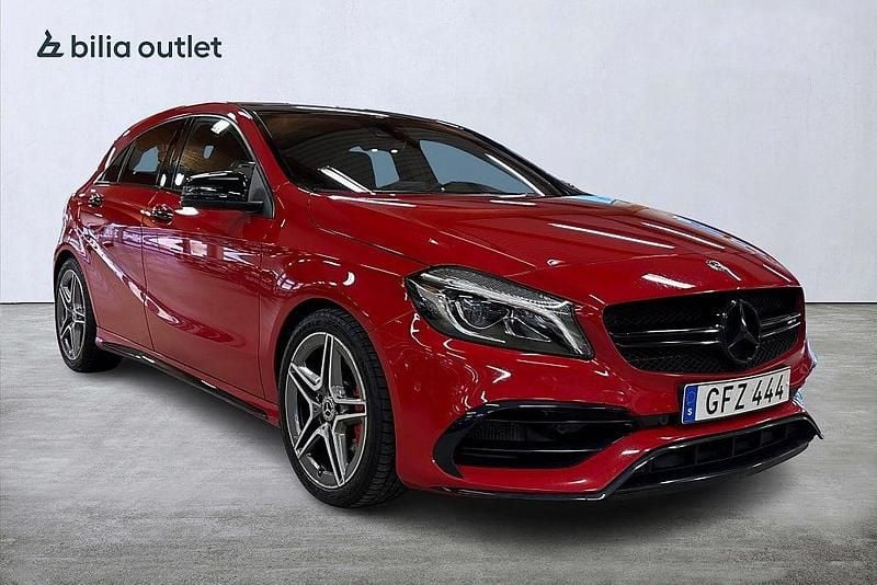 Begagnad Mercedes A45 AMG AMG 381 HK (280 kW) 2017 Röd Halvkombi