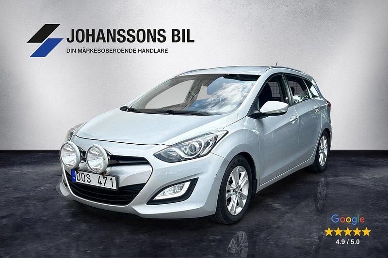 Silver Begagnad 2013 Hyundai i30 Kombi | 79 900 kr (Lite dyr) - Bild 1/4