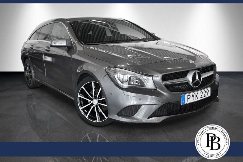 Mörkgrå Begagnad 2015 Mercedes CLA200 Shooting Brake Kombi | 179 900 kr (Marknadspris) - Bild 1/3