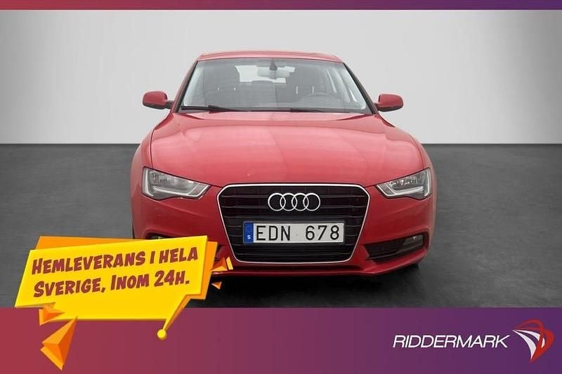 Begagnad Audi A5 Sportback Comfort 163 HK (119 kW) 2012 Röd Halvkombi