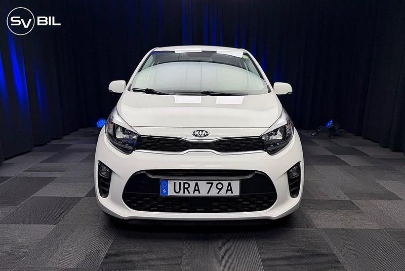Begagnad Kia Picanto 84 HK (61 kW) 2018 Vit Halvkombi