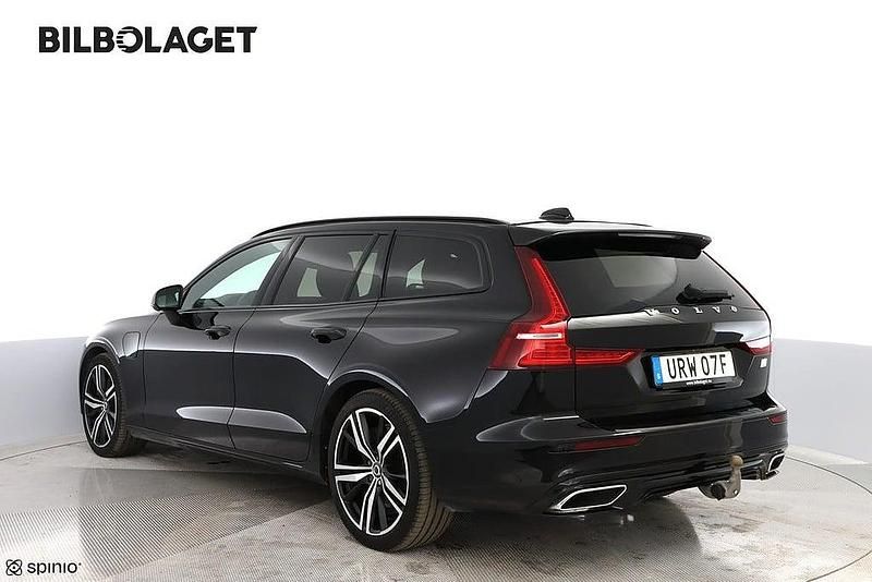 Begagnad Volvo V60 R-Design 391 HK (287 kW) 2021 Svart Kombi