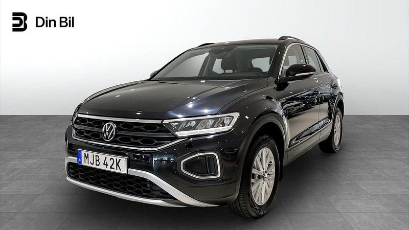 Svart Begagnad 2022 VW T-Roc Life SUV | 269 900 kr (Bra pris) - Bild 1/4