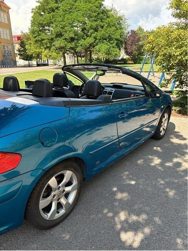 Blå Begagnad 2007 Peugeot 307 CC Cab | 37 000 kr - Bild 1/4