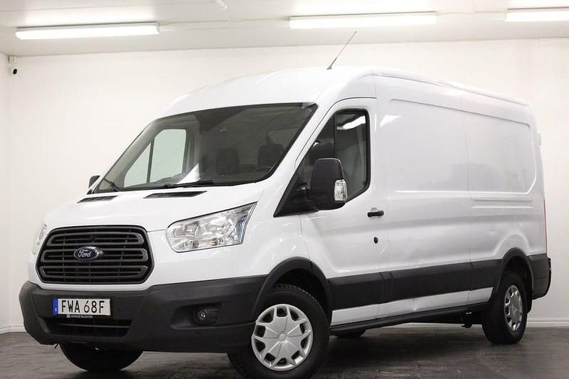 Vit Begagnad 2019 Ford Transit Van | 179 900 kr (Marknadspris) - Bild 1/4