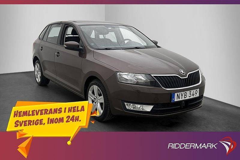Brun Begagnad 2016 Skoda Rapid | 104 900 kr (Marknadspris) - Bild 1/3
