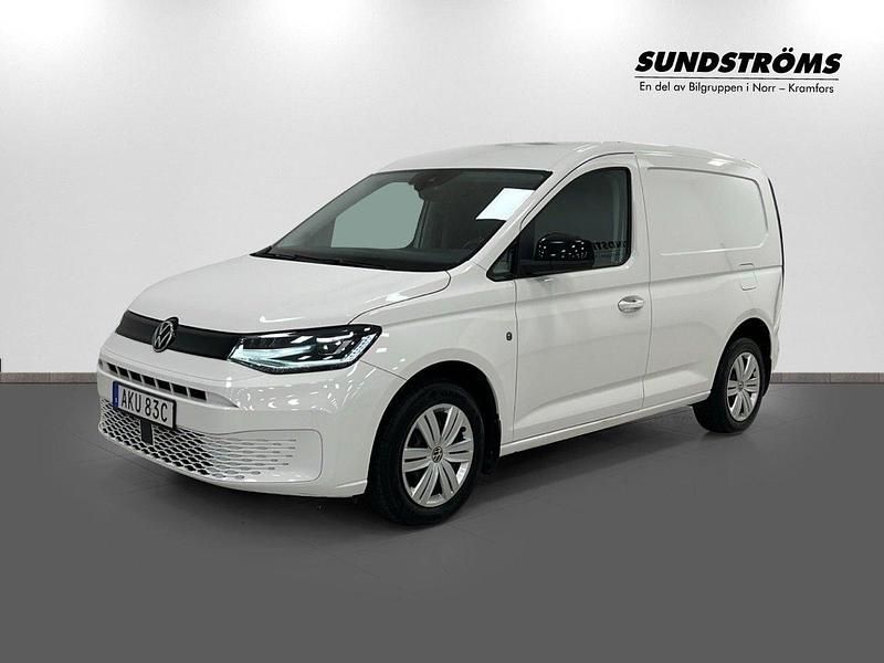Vit Begagnad 2021 VW Caddy Minibuss | 279 900 kr (Dyr) - Bild 1/4